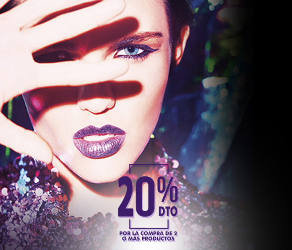 20%
DTO POR LA COMPRA DE 2 O MAS PRODUCTOS